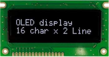 RAYSTAR OPTRONICS Display: OLED | alphanumeric