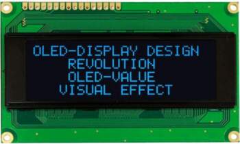 RAYSTAR OPTRONICS Display: OLED | alphanumeric