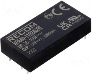 RECOM Converter: DC/DC | 40W |