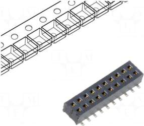 SAMTEC Connector: pin strips | socket