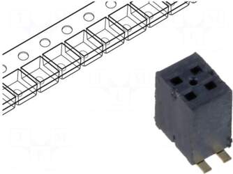 SAMTEC Connector: pin strips | socket