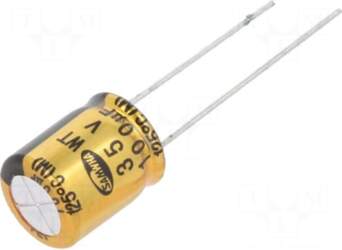 SAMWHA Capacitor: electrolytic | THT |
