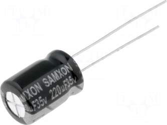 SAMXON Capacitor: electrolytic | low impedance