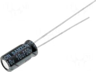 SAMXON Capacitor: electrolytic | THT |