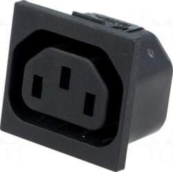 SCHURTER Connector: AC supply | socket