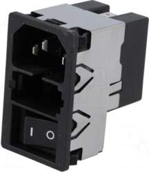 SCHURTER Connector: AC supply | socket
