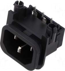 SCHURTER Connector: AC supply | socket