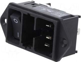 SCHURTER Connector: AC supply | socket