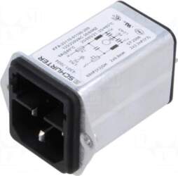 SCHURTER Connector: AC supply | socket