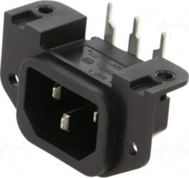 SCHURTER Connector: AC supply | socket