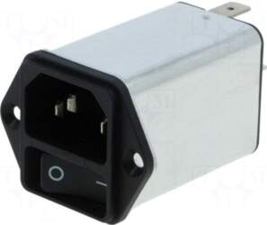 SCHURTER Connector: AC supply | socket