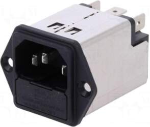 SCHURTER Connector: AC supply | socket