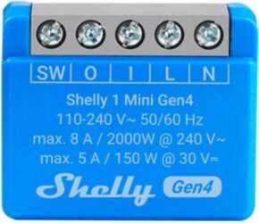 SHELLY 1 Mini Gen4 Smart switch