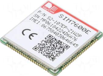 SIMCOM Module: LTE | Down: 10Mbps