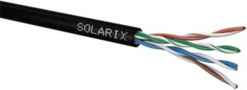 Solarix CAT5E UTP PE FC installation