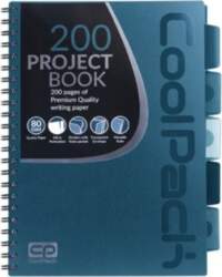 Spiral note book A4 Coolpack Blue