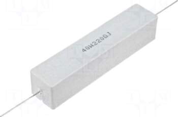 SR PASSIVES Resistor: wire-wound | cement