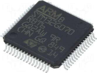 STMicroelectronics IC: STM32 ARM microcontroller |