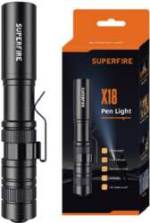 Superfire X18 flashlight, 55 lm, 5