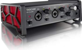 Tascam US-2X2HR recording audio interface