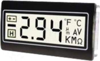 TDE INSTRUMENTS Voltmeter | digital,mounting