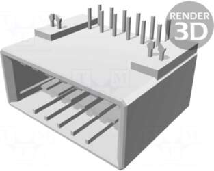 TE Connectivity Connector: wire-board | socket