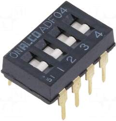 TE Connectivity Switch: DIP-SWITCH | Poles