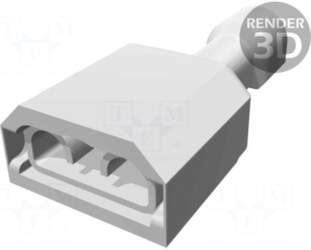 TE Connectivity Terminal: flat | 6