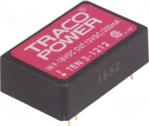 TRACO POWER Converter: DC/DC | 3W