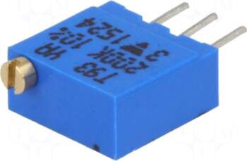 VISHAY Potentiometer: mounting | multiturn |