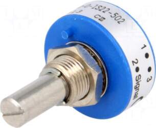 VISHAY Potentiometer: shaft | single turn