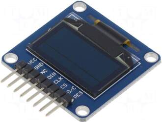 WAVESHARE Display: OLED | 0.96"