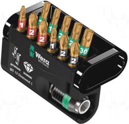 WERA Tools set: screwdriver bits |