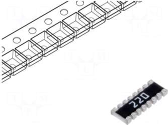 YAGEO Resistor network: Y | 22Ω