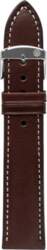 Zeppelin Leather strap brown 22 mm