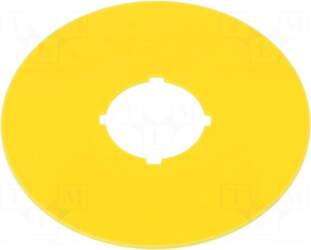 ABB Warning plate | 22mm