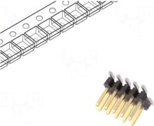 Amphenol Communications Solutions Connector: pin strips