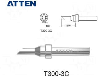 ATTEN Tip | hoof | 3mm