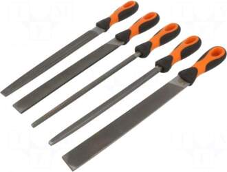 BAHCO File-set | square,round,half
