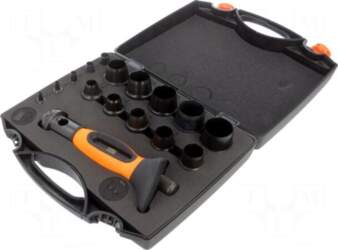 BAHCO Tools set: interchangeable wad punch