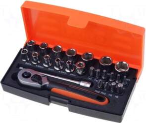BAHCO Wrench-set | 6-angles,socket spanner