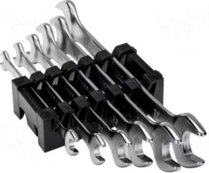 BAHCO Wrench: flat-set | 6pcs.