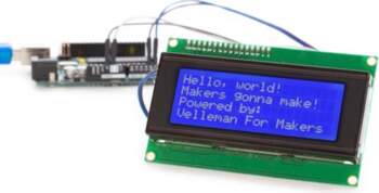 China I²C 20x4 BLUE LCD MODULE