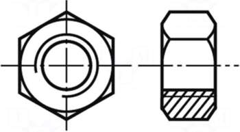 BOSSARD Nut | hexagonal | M3