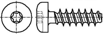 BOSSARD Screw | for plastic |