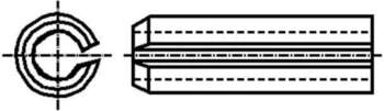 BOSSARD Springy stud | hardened steel