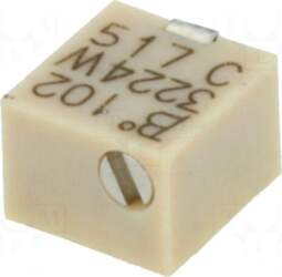 BOURNS Potentiometer: mounting | multiturn |