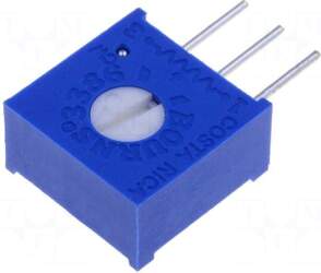 BOURNS Potentiometer: mounting | 10kΩ |