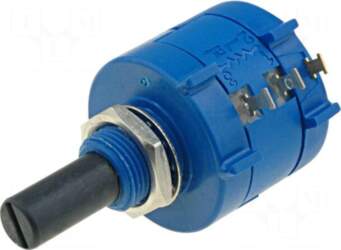 BOURNS Potentiometer: shaft | multiturn |