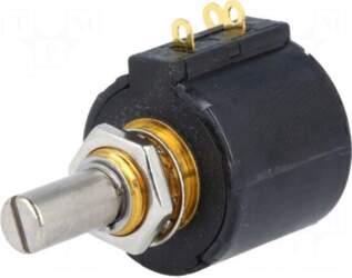 BOURNS Potentiometer: shaft | multiturn |